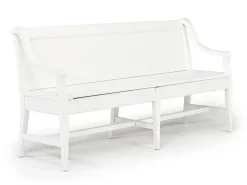 Mor Furniture Bay Creek Bench W/ Storage In Light Gray