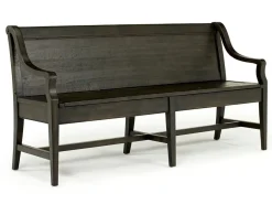 Mor Furniture Bay Creek Bench W/ Storage In Light Gray