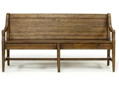 Mor Furniture Bay Creek Bench W/ Storage In Light Gray