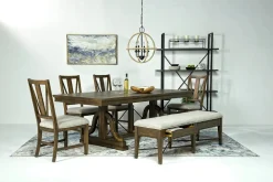 Mor Furniture Bay Creek Bench W/ Storage In Light Gray