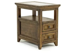 Mor Furniture Bay Creek Chairside Table In Graphite