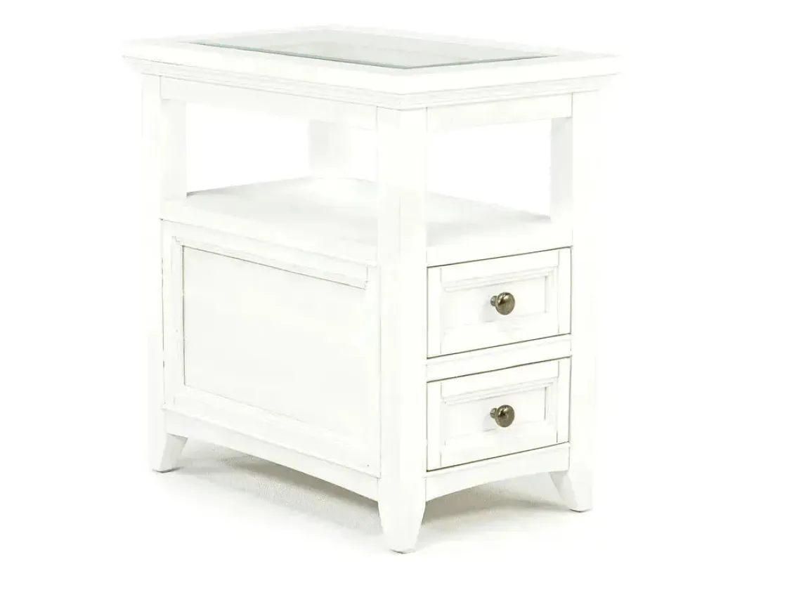 Mor Furniture Bay Creek Chairside Table In Graphite