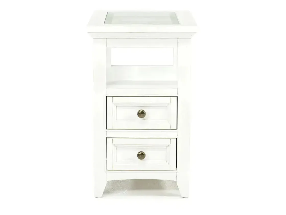 Mor Furniture Bay Creek Chairside Table In Graphite