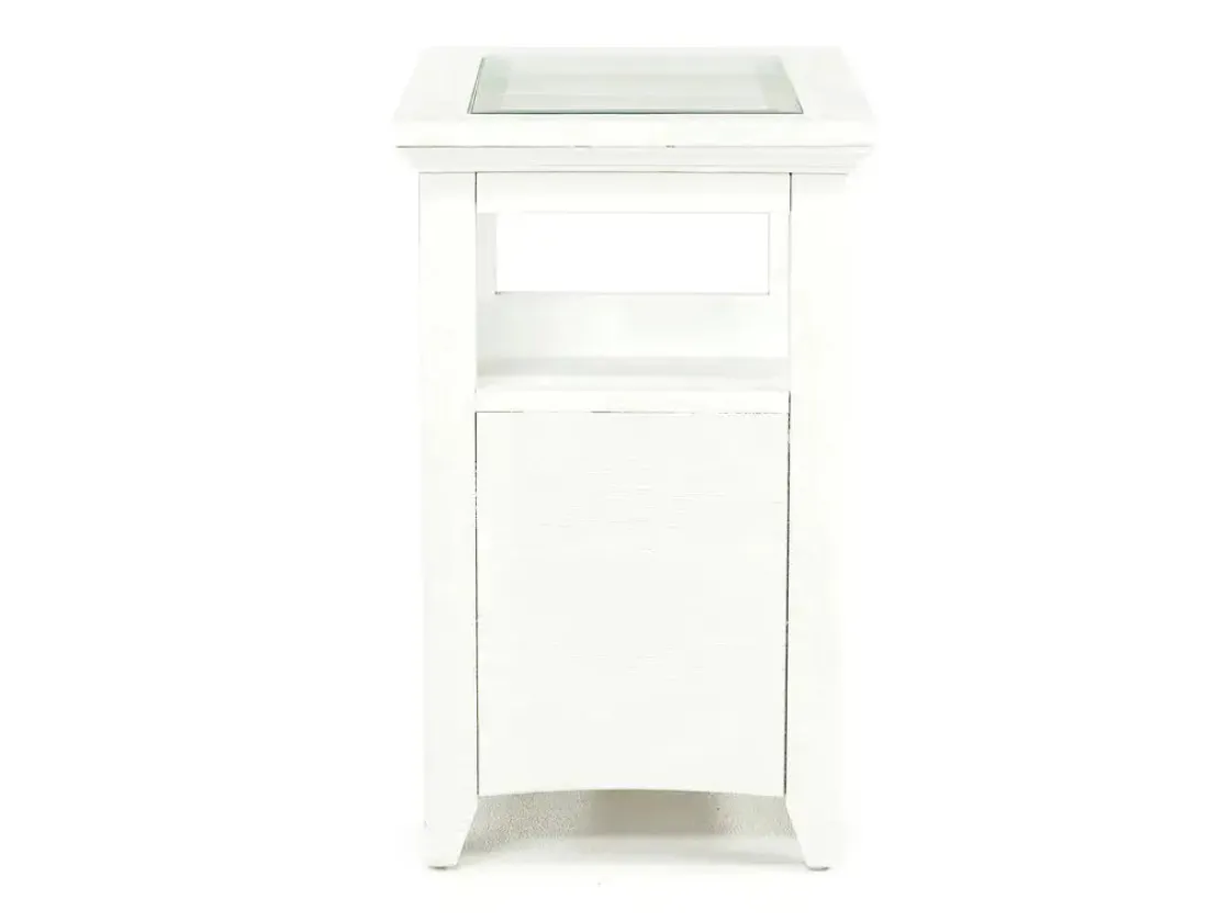 Mor Furniture Bay Creek Chairside Table In Graphite