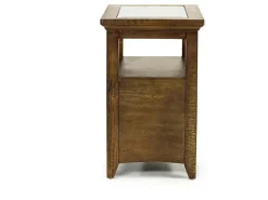 Mor Furniture Bay Creek Chairside Table In Graphite