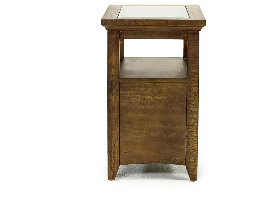 Mor Furniture Bay Creek Chairside Table In Graphite