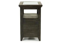 Mor Furniture Bay Creek Chairside Table In Graphite
