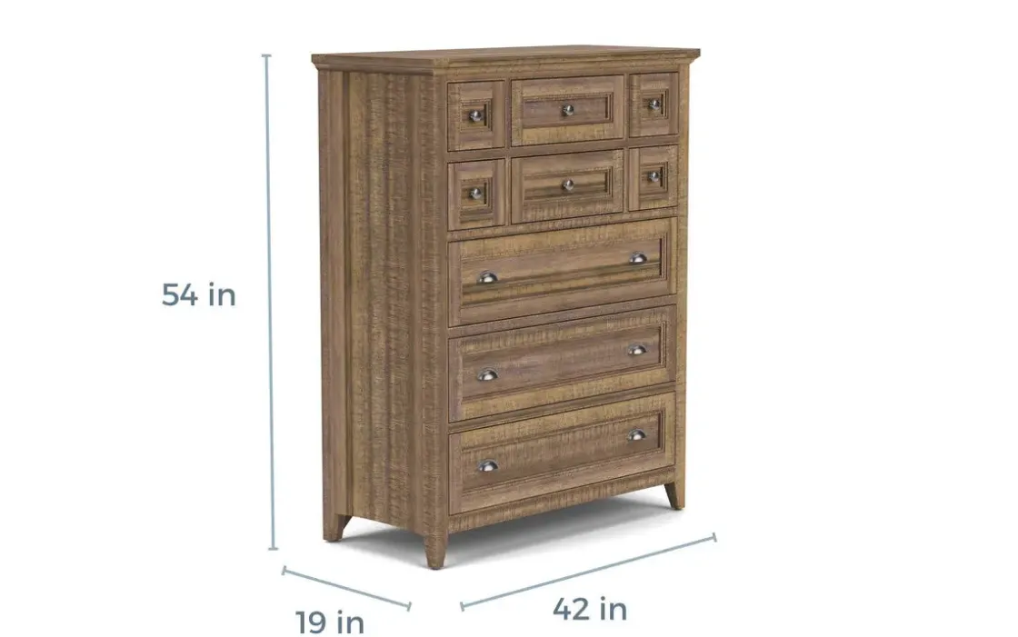 Mor Furniture Bay Creek Chest In Light Gray