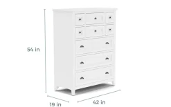 Mor Furniture Bay Creek Chest In Light Gray