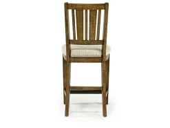 Mor Furniture Bay Creek Counter Height Stool In Graphite, V-Back