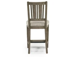Mor Furniture Bay Creek Counter Height Stool In Graphite, V-Back