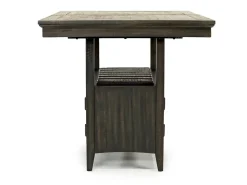 Mor Furniture Bay Creek Counter Height Extendable Dining Table In Light Gray