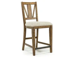 Mor Furniture Bay Creek Counter Height Extendable Dining Table & 4 Stools In Graphite