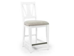 Mor Furniture Bay Creek Counter Height Extendable Dining Table & 4 Stools In Graphite