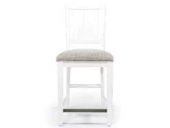 Mor Furniture Bay Creek Counter Height Extendable Dining Table & 4 Stools In Graphite