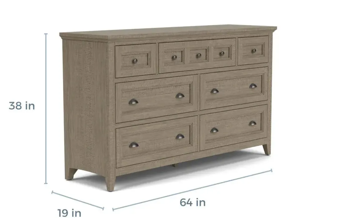 Mor Furniture Bay Creek Dresser In Nutmeg