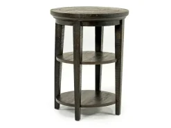 Mor Furniture Bay Creek End Table In Graphite, Rectangle