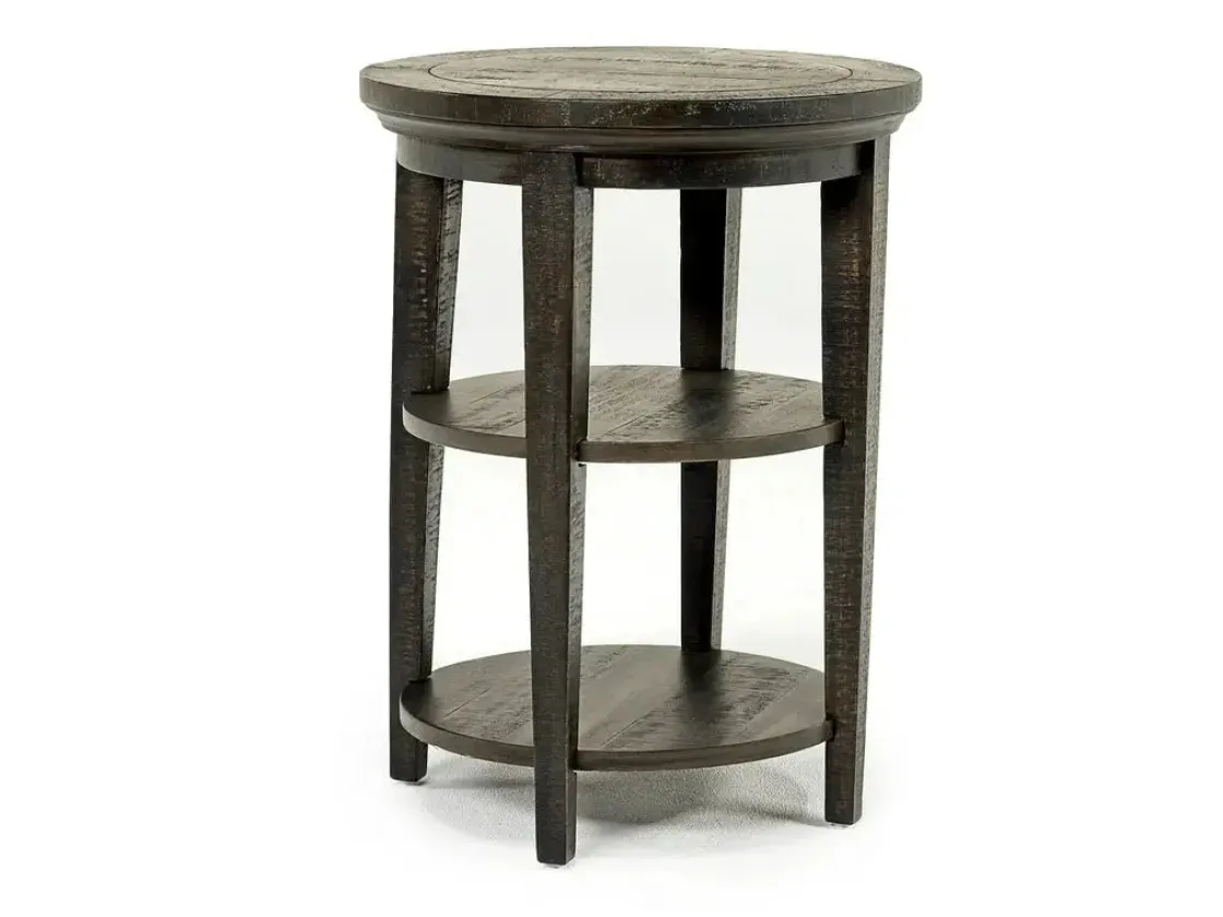 Mor Furniture Bay Creek End Table In Graphite, Rectangle