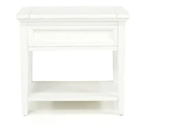 Mor Furniture Bay Creek End Table In Graphite, Rectangle
