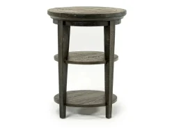 Mor Furniture Bay Creek End Table In Graphite, Rectangle