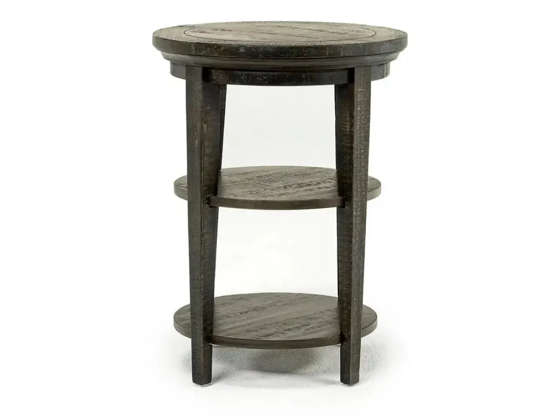 Mor Furniture Bay Creek End Table In Graphite, Rectangle