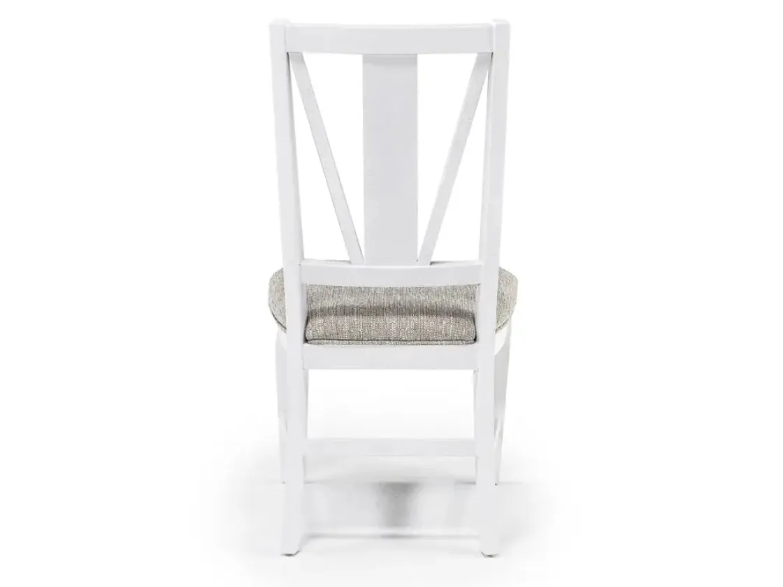 Mor Furniture Bay Creek Extendable Dining Table & 4 Upholstered V-Back Chairs In Toasted Nutmeg
