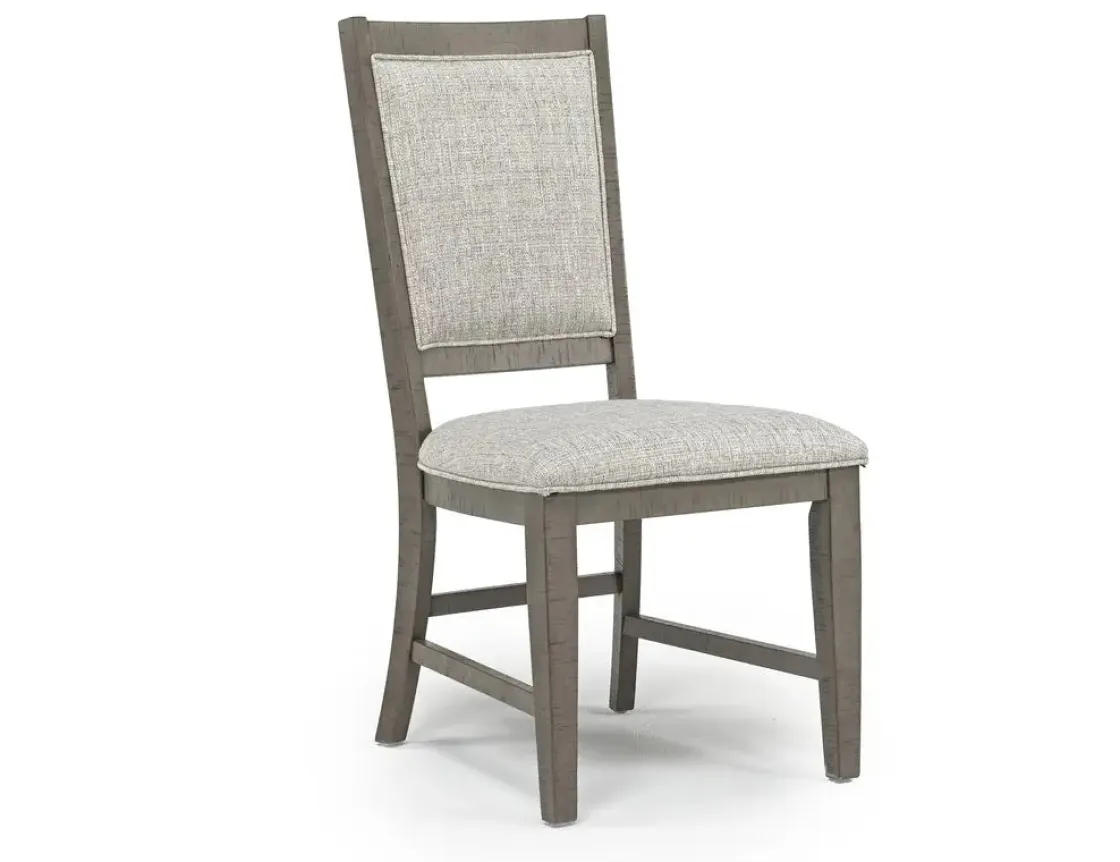 Mor Furniture Bay Creek Extendable Dining Table & 6 V-Back Chairs In Toasted Nutmeg
