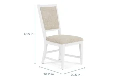 Mor Furniture Bay Creek Extendable Dining Table & 6 V-Back Chairs In Toasted Nutmeg