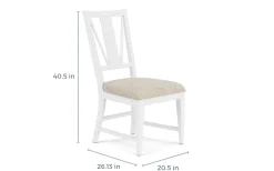 Mor Furniture Bay Creek Extendable Dining Table & 6 V-Back Chairs In Toasted Nutmeg