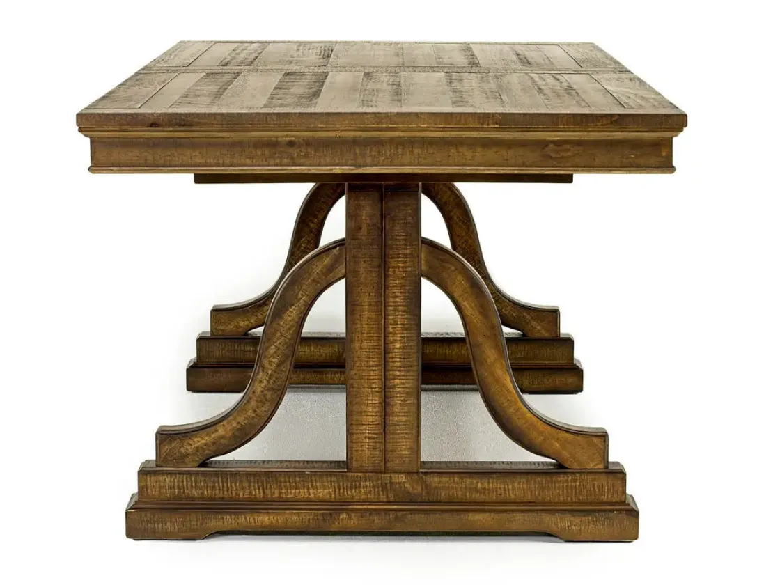 Mor Furniture Bay Creek Extendable Dining Table In Graphite