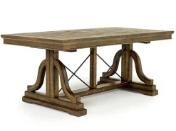 Mor Furniture Bay Creek Extendable Dining Table In Graphite