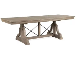 Mor Furniture Bay Creek Extendable Dining Table In Graphite