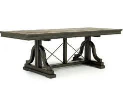 Mor Furniture Bay Creek Extendable Dining Table In Graphite