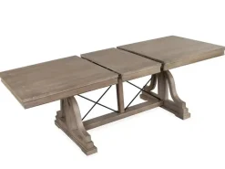 Mor Furniture Bay Creek Extendable Dining Table In Graphite