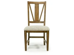 Mor Furniture Bay Creek Extendable Dining Table, 4 V-Back Chairs & High Back Bench In Graphite