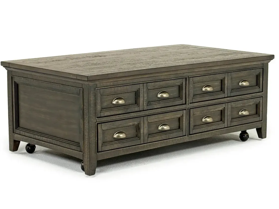 Mor Furniture Bay Creek Lift Top Coffee Table In Nutmeg