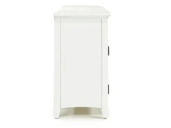 Mor Furniture Bay Creek Media Console In Nutmeg W/ Usb Charger, 70 Inch