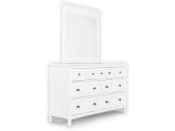 Mor Furniture Bay Creek Mirror In Light Gray