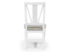 Mor Furniture Bay Creek Side Chair In Light Gray, V-Back