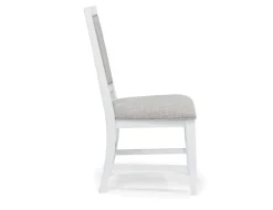 Mor Furniture Bay Creek Side Chair In Light Gray, V-Back