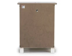 Mor Furniture Bella Bookshelf Nightstand In White