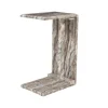 Mor Furniture Bella Marble Accent C Table In Sand