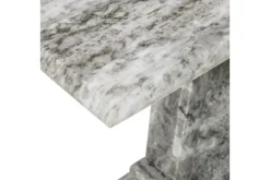 Mor Furniture Bella Marble Accent C Table In Sand