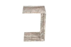 Mor Furniture Bella Marble Accent C Table In Sand