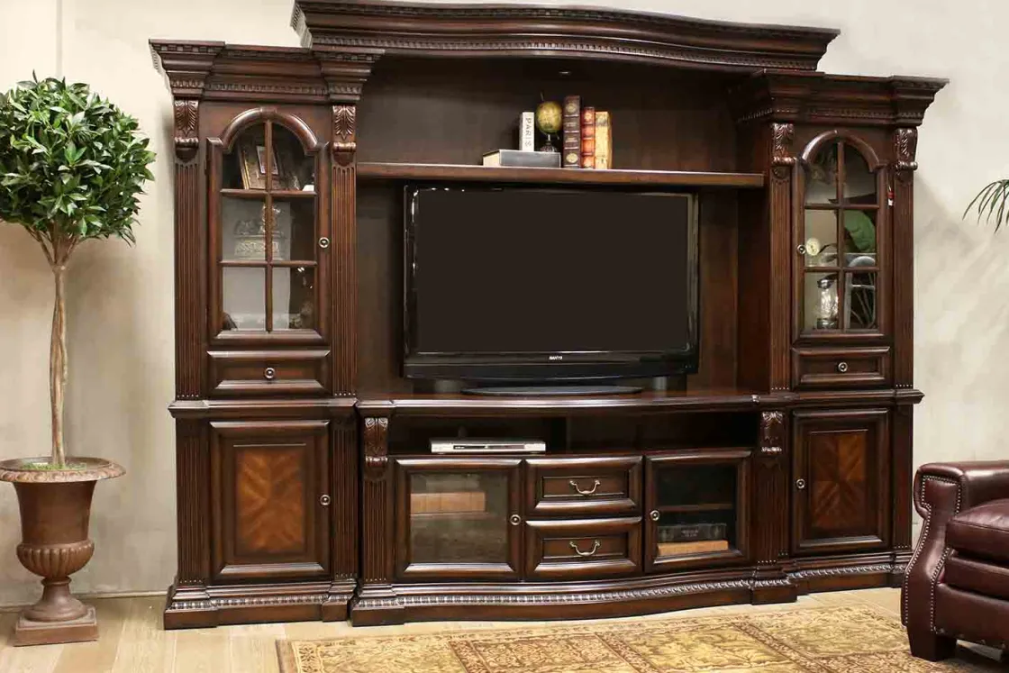 Mor Furniture Bella Media Console In Brown, 67 Inch
