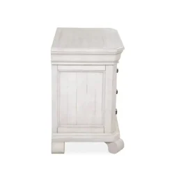 Mor Furniture Bellamy 4 Drawer Nightstand In Charcoal