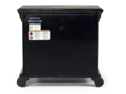 Mor Furniture Bellamy 4 Drawer Nightstand In Charcoal