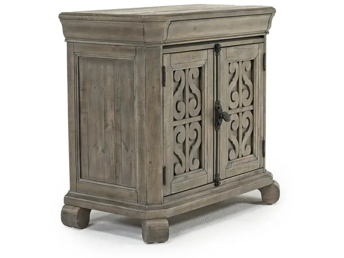 Mor Furniture Bellamy 4 Drawer Nightstand In Charcoal