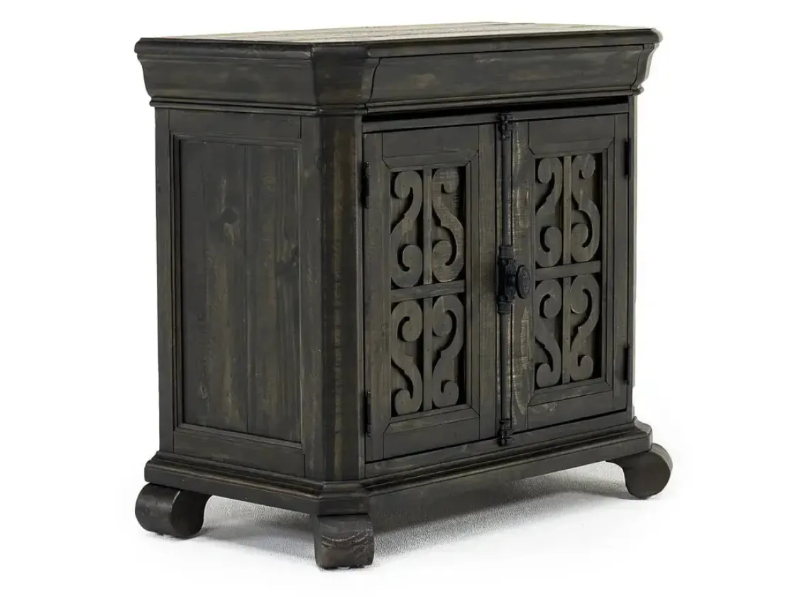 Mor Furniture Bellamy 4 Drawer Nightstand In Charcoal