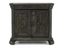 Mor Furniture Bellamy 4 Drawer Nightstand In Charcoal